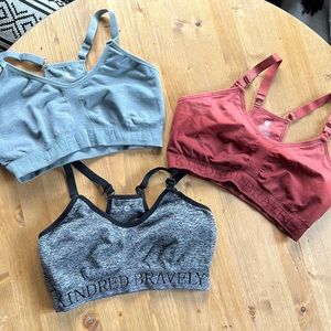 Bundle of Kindred Bravely active bras